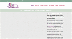 Desktop Screenshot of derrywellwoman.org